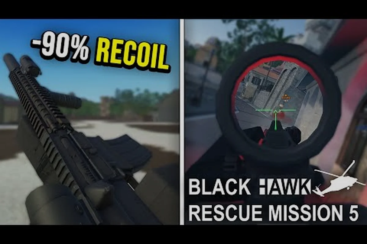 Blackhawk Rescue Mission 5 Loadout-Beispiele: Gewehr & SMG