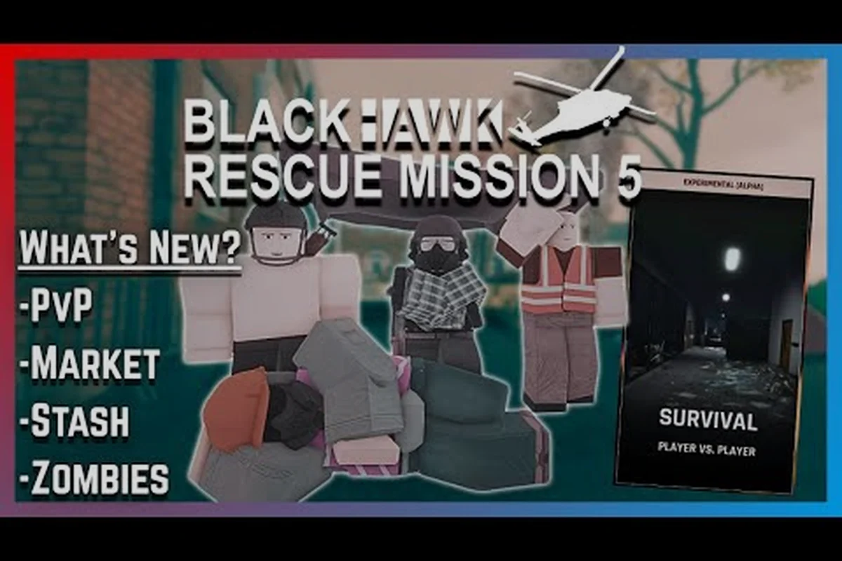 Blackhawk Rescue Mission 5 Is Zombies PvP: Versteck-Risiken